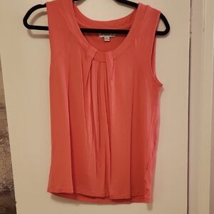 Puli Sleeveless Coral Blouse